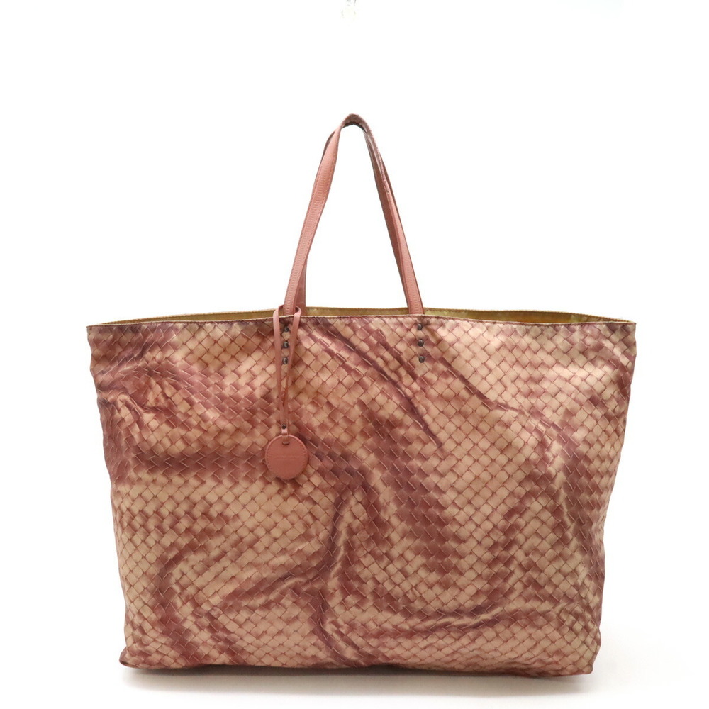 BOTTEGA Veneta Intreccio tote bag pink charm